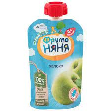 TRÁI CÂY NGHIỀN FRUCTO NGA VỊ QUẾ TÁO, LÚA MẠCH -100GR TRẺ TỪ 6TH (TÚI)