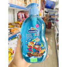 SỮA TẮM GỘI KODOMO KIDS -200ML LÁ BẠC HÀ , ta'o -THÁI LAN (CHAI)