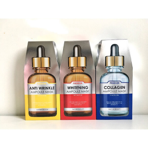 MẶT NẠ SIÊU DƯỠNG CHẤT AMPOULE TƯƠI NATURE BEAUTY - ĐỎ - XANH - TRẮNG DA, MỜ THÂM NÁM, SẠM (HỘP)