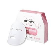 MẶT NẠ BANOBAGI VITA GENIC JELLY MASK HỒNG PORE TIGHTENING TỪ CÂY XƯƠNG RỒNG LÀM DA MỊN MÀNG (HỘP)