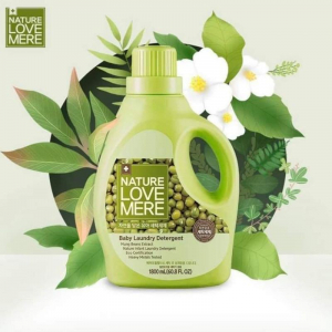 Nước GIẶT TỰ NHIÊN TÌNH YÊU MERE HÀN MUNGBEAN HẠT XANH 1800ML (bình)