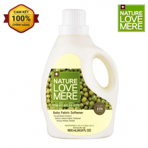 Nước XẢ NATURE LOVE MERE HÀN MUNGBEAN HẠT XANH 1800ML (bình)