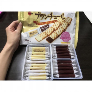 Hàng Nhập Khẩu Bánh Quy Bourbon Blanchule Sữa Gói Lớn 156gr - Nhật Bản