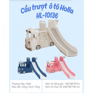 Cầu trượt Ô tô Holla cao cấp Xanh HL-10136 (THÙNG)