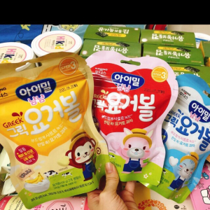 SỮA CHUA KHÔ ILDONG VỊ CHUỐI  dâu, việt quất, xoài CHO TRẺ TỪ 7M+ GÓI100G (GÓI)