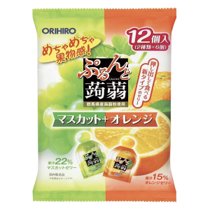 THẠCH TRÁI CÂY ORIHIRO MIX (đủ VỊ ) 240G. (GÓI)