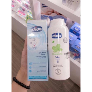 Phấn rôm tinh bột gạo chicco - 150g (hộp)