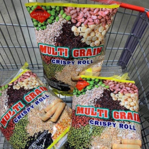 BÁNH NGŨ CỐC CUỘN PHÔ MAI IMPERIAL TASTE MULTI GRAIN CRISPY ROLL 125 CÁI 1,25KG (gói)