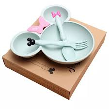 Khay Ăn Dặm Silicone Disney minie(hồng) (cái)