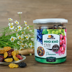 Mix nho khô 250g Smile (hũ)