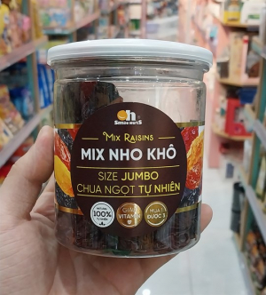 Mix nho khô 250g Smile (hũ)