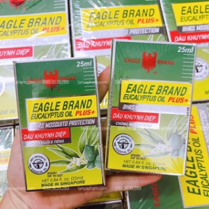 Dầu khuynh diệp chống muỗi 25ml Singapore (Hộp)