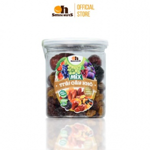 Mix trái cây khô Smile 500g (hũ)
