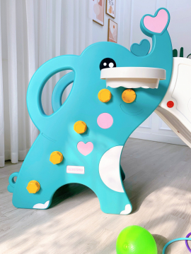 CẦU TRƯỢT ĐƠN HONPER HÌNH VOI - XANH - HỒNG (CÁI)
