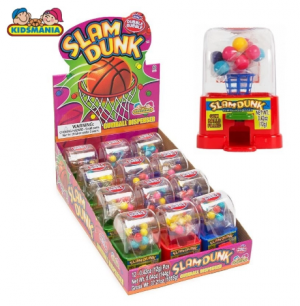 MÁY BÁN KẸO KIDSMANIA DUBBLE BUBBLE SLAMDUNK (Hộp)