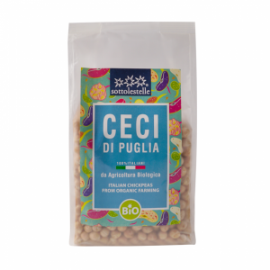 ĐẬU GÀ HỮU CƠ 400G SOTTOLESTELLE ORGANIC CHICKPEA SKAM VINA (GÓI)