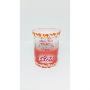 TĂM BÔNG TRẺ EM OHAYO FOR BABY XOẮN JP06 HỘP 180C