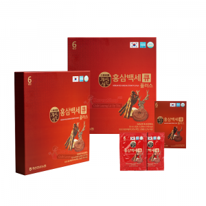 NƯỚC HỒNG SÂM NHUNG HƯƠU LINH CHI Q PLUS HÀN QUỐC- HỘP 30 GÓI X 50ML (HỘP)