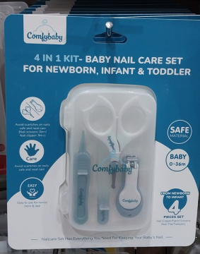 Bộ cắt dữa móng 4 in 1 cho bé Comfy Baby BM1 (Vỉ)