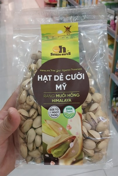 Hạt dẻ cười túi Zipper 500g Smile Nuts (Túi)
