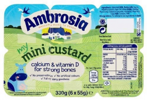 Váng sữa truyền thống Ambrosia ít đường (Hộp)