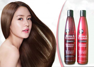 Bộ Gội Xả Biotin & Collagen Thickening 400ml (Màu Đỏ)