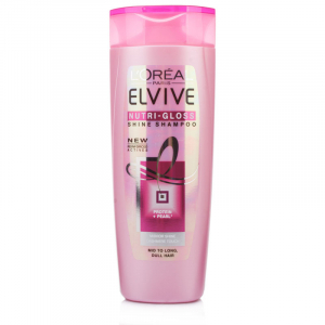 Dầu gội dưỡng bóng L'oreal Elvive Nutri Gloss Shine Sampoo 400ml Pháp (Chai)