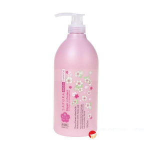 Dầu gội xả 2in1 Sakura - Hồng 1000ml (Chai)