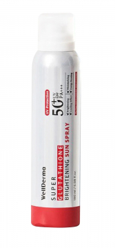 Xịt chống nắng WellDerma 50+ đỏ (chai)