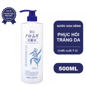 Nước Hoa Hồng Cân Bằng, Dưỡng Ẩm Hatomugi Moisturizing & Conditioning The Lotion 500ml