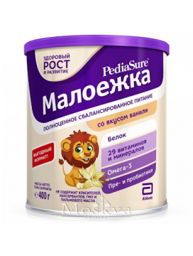 Sữa bột Pediasure Nga vị Vani 400g