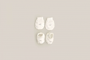 Set bao tay bao chân bo hình nấm FS - 1 đôi (Set)