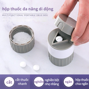 Dụng cụ cắt và nghiền thuốc (Hộp)