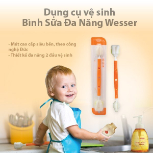 Dụng cụ vệ sinh bình sữa đa năng Weser (Cái)