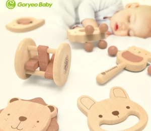 Bộ xúc xắc 6 món gỗ sồi Goryeo Baby (Set)