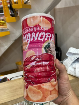 BÁNH SNACK CUA THÁI LAN MANORA 90G (LON)