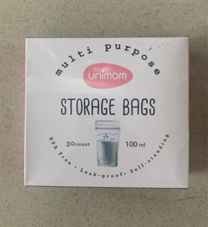 TÚI TRỮ SỮA ĐA NĂNG UNIMOM 30 TÚI 100ML UM870497 HÀN QUỐC (Hộp)