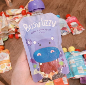 TRÁI CÂY NGHIỀN BUSY LIZZY #TÁO, MẬN KHÔ, MẬN (túi)