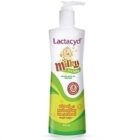 SỮA TẮM GỘI TRẺ EM LACTACYD MILKY BẢO VỆ, DƯỠNG DA VÀ TÓC BÉ VƯỢT TRỘI (CHAI)