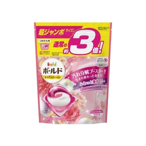 P&G- TÚI VIÊN GIẶT XẢ GEL BOLD MÀU HỒNG HƯƠNG HOA TƯƠI MÁT 46 VIÊN (Chai)