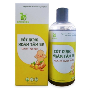 CỐT GỪNG NGÂM TẮM BÉ GIỮ ẤM NGỦ NGON BẢO NHIÊN 330ML
