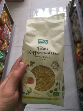 MÌ SPACHETTI HỮU CƠ CỌNG NHỎ CHO BÉ 250G BYODO (GÓI)