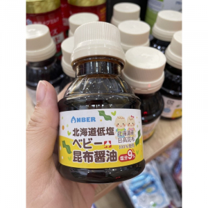NƯỚC TƯƠNG NHẬT TẢO BẸ ANBER CHO BÉ 100ML