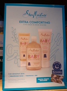 SET TẮM GỘI,DƯỠNG DA SHEA MOISTURE YẾN MẠCH