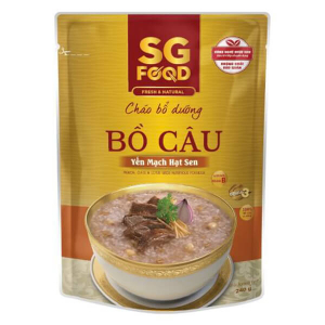 CHÁO TƯƠI BỔ DƯỠNG BỒ CÂU YEN MACH HAT SEN I SG FOOD