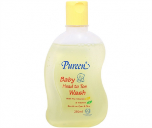 Sữa tắm gội toàn thân Vitamin B5&E Pureen 250ml