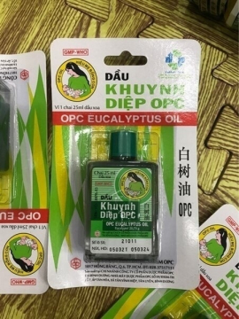 DẦU KHUYNH DIỆP OPC CHÍNH HÃNG NẮP XANH CLR