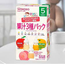 TRÀ HOA QUẢ MIX 3 VỊ CHO BÉ 5M