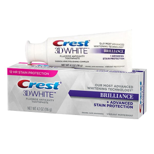KĐR CREST 3D WHITE BRILLIANCE LÀM TRẮNG- CHẮC KHỎE- NGỪA SÂU RĂNG GẤP 3X (Tuýt)