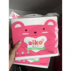 TẤM LÓT SƠ SINH AIKO 30 TỜ KÍCH THƯỚC 20CM X 22CM (CÁI)